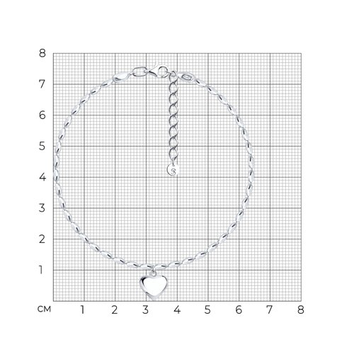 Браслет из серебра из серебро — вид 6
