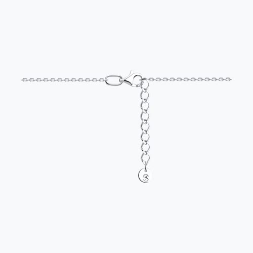 Браслет из серебра с фианитом из серебро — вид 2