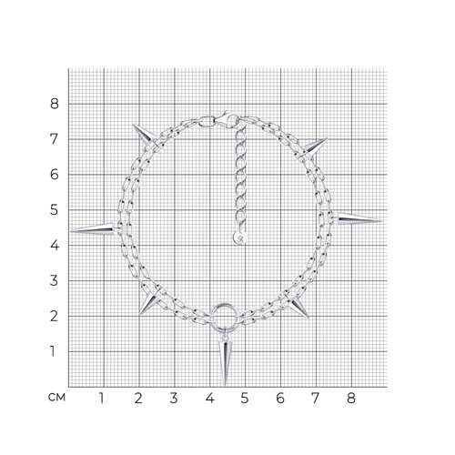 Браслет из серебра из серебро — вид 6