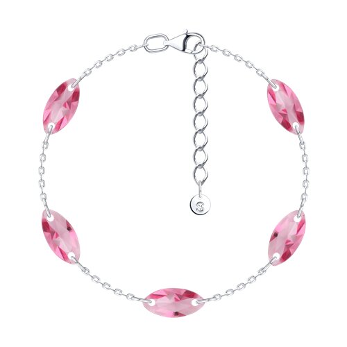 Браслет из серебра с нанокристаллами