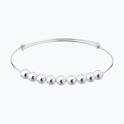 Браслет из серебра - видео на модели