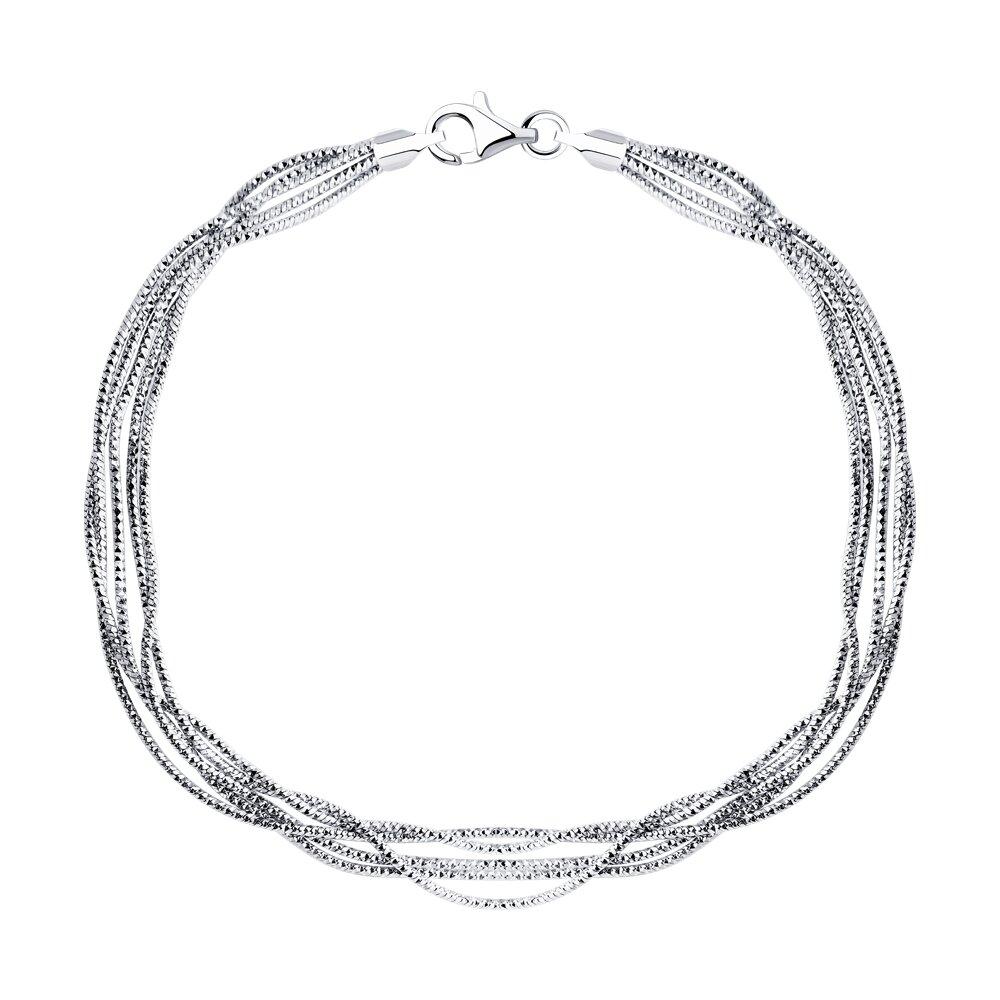 браслет из серебро