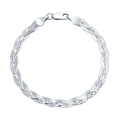 Браслет из серебра - видео