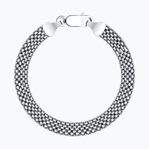 Браслет из серебра - видео