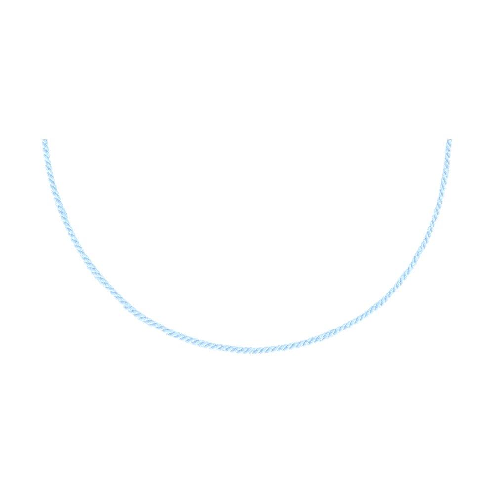 Текстильный шнурок с серебряным замком - видео на модели