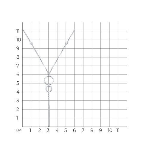 Колье из серебра с эмалью из серебро — вид 4