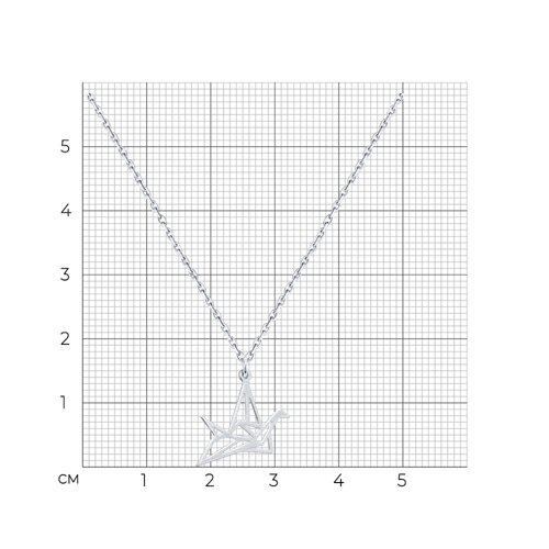 Колье из серебра из серебро — вид 2
