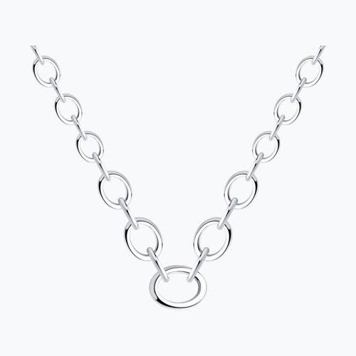 Колье из серебра - видео на модели