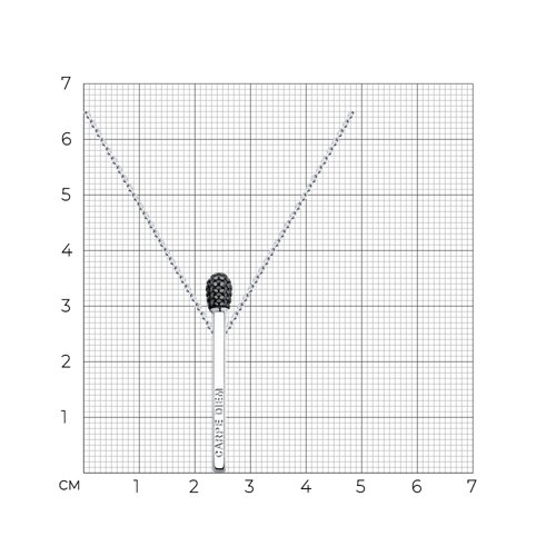Колье из серебра с фианитами из серебро — вид 4