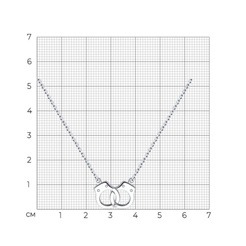 Колье из серебра из серебро — вид 4