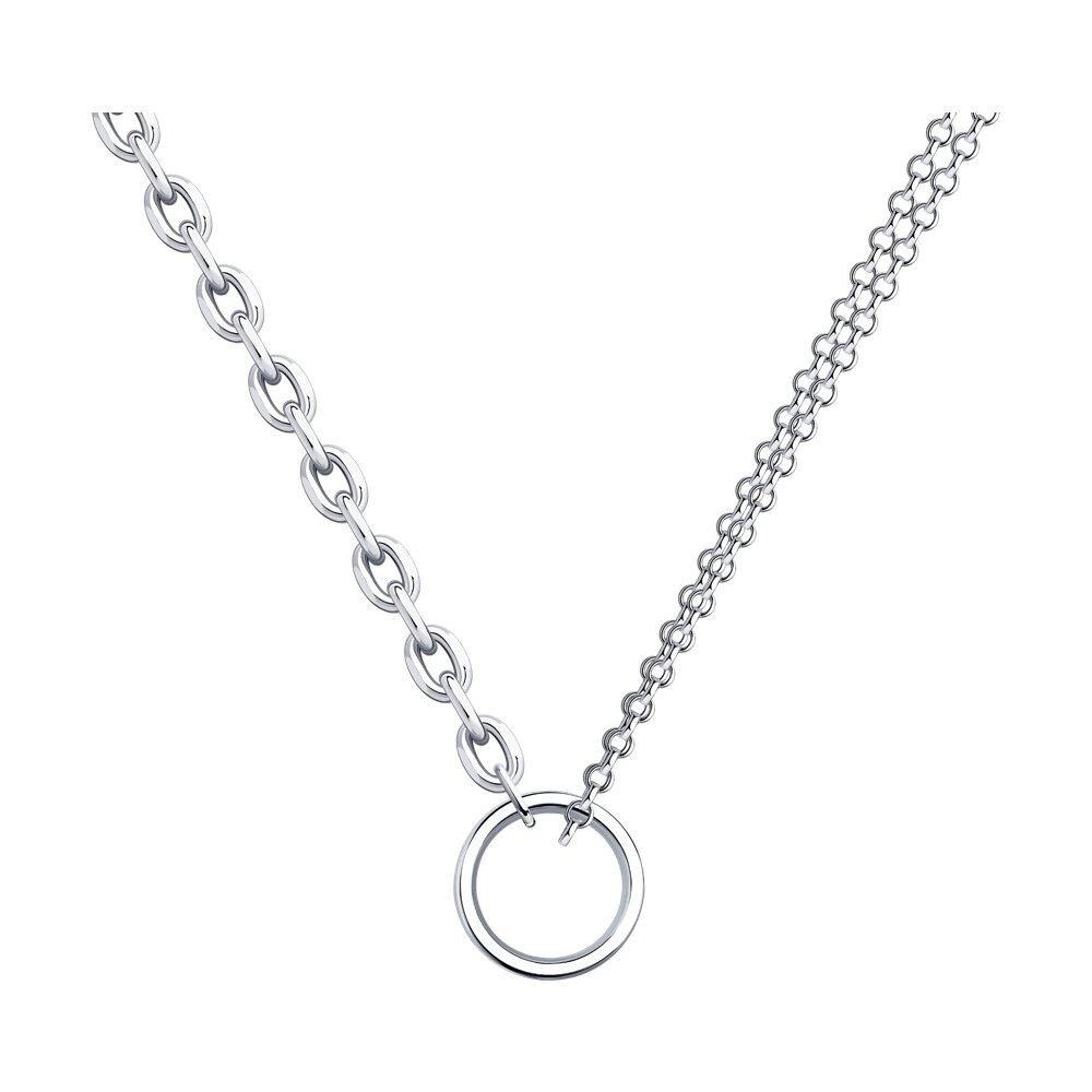 Колье из серебра - видео на модели