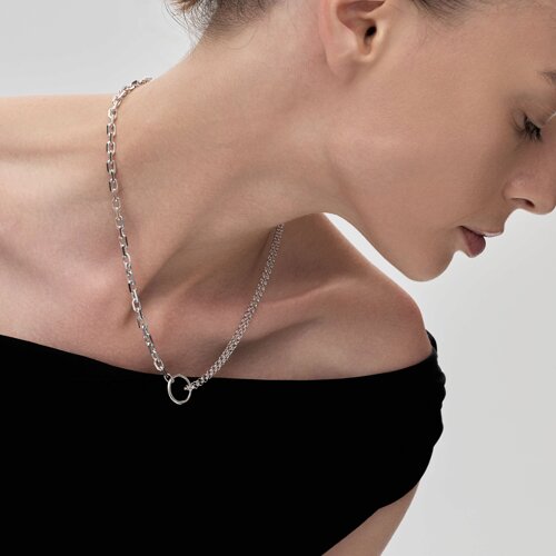 Колье из серебра из серебро — вид 2