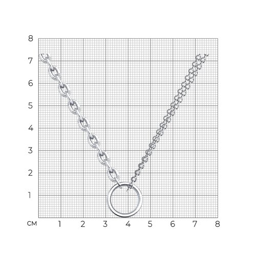 Колье из серебра из серебро — вид 4