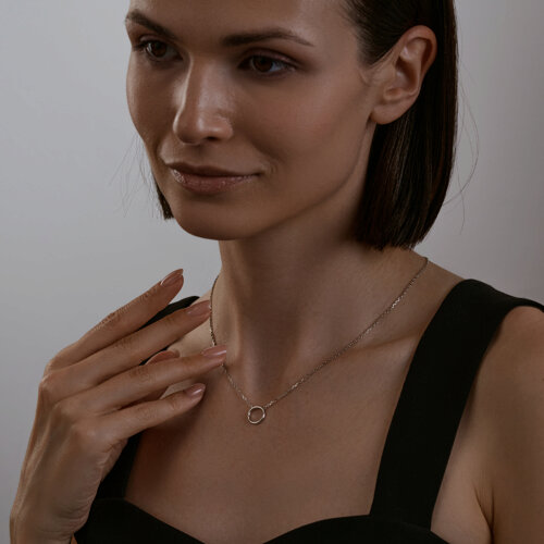 Колье из серебра из серебро — вид 3