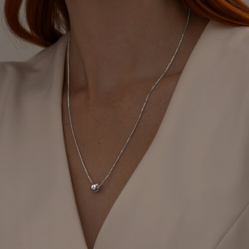 Колье из серебра из серебро — вид 2