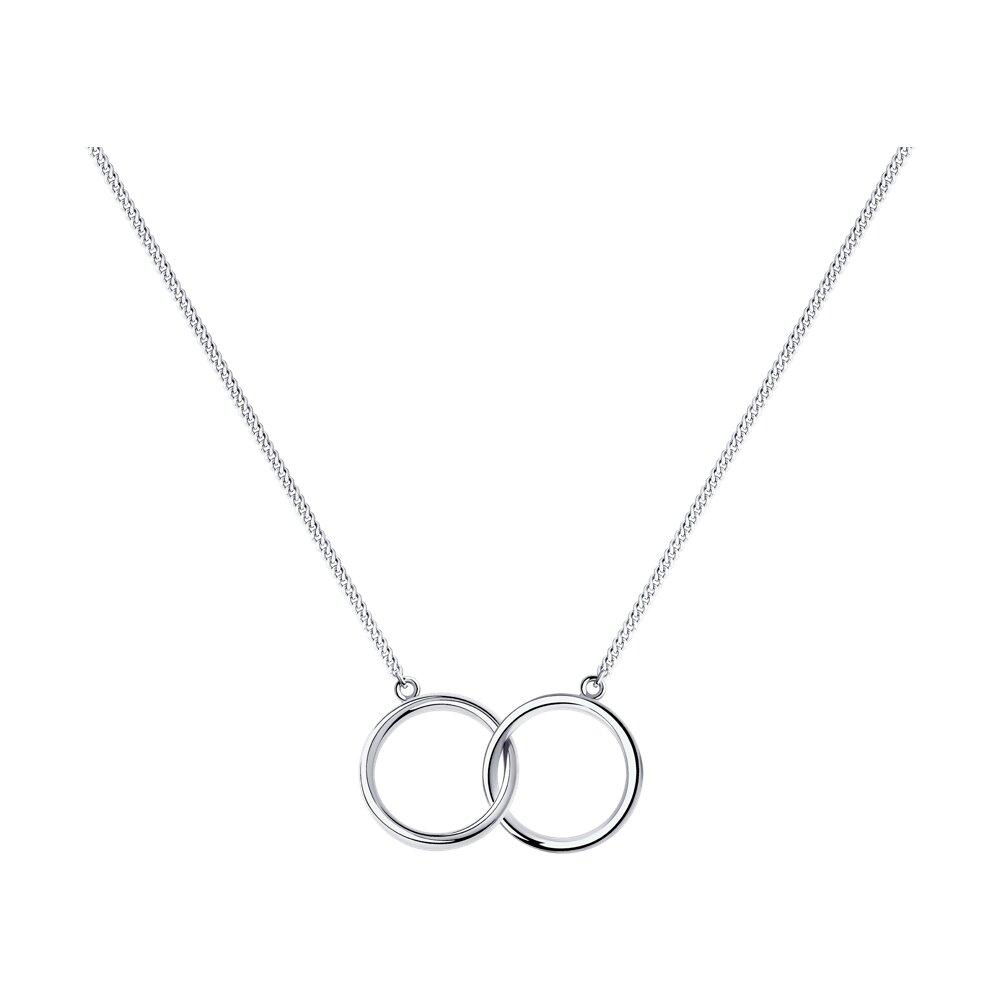 Колье из серебра - видео на модели