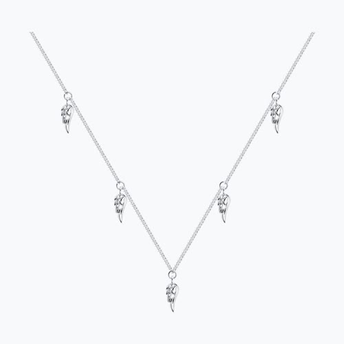 Колье из серебра - видео на модели