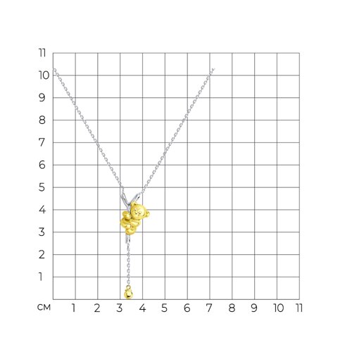 Колье из серебра из серебро — вид 3