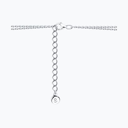 Колье из серебра с фианитами из серебро — вид 2