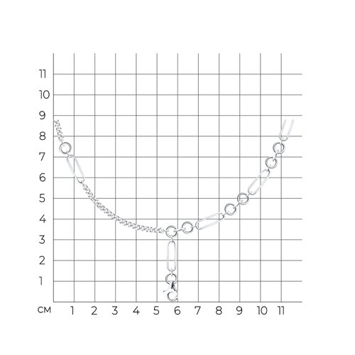 Колье из серебра из серебро — вид 5