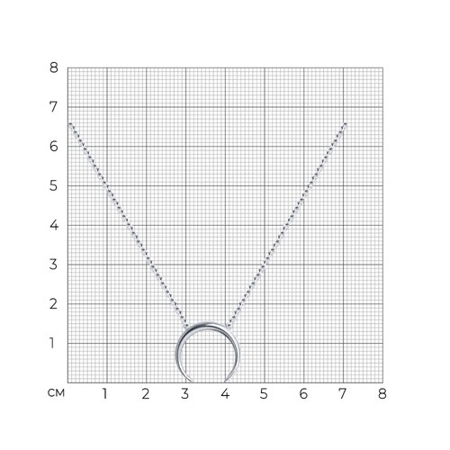 Колье из серебра из серебро — вид 7