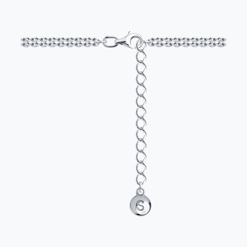 Колье из серебра с фианитами из серебро — вид 2