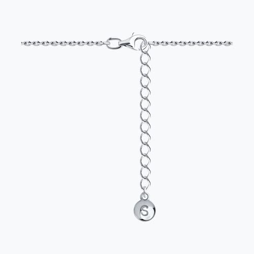 Колье из серебра с фианитами из серебро — вид 2