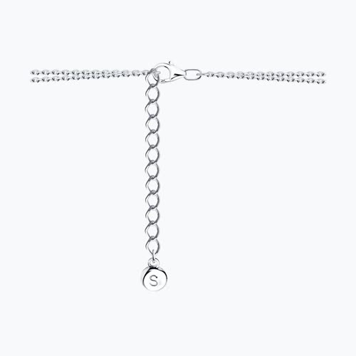 Колье из серебра с фианитами из серебро — вид 2