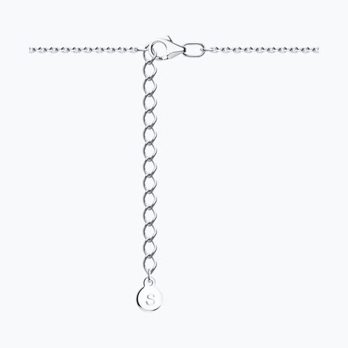 Колье из серебра с фианитами из серебро — вид 2