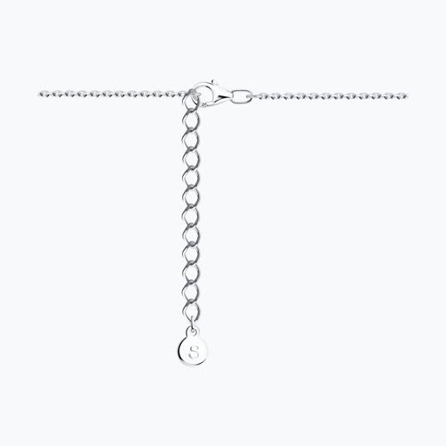 Колье из серебра с фианитами из серебро — вид 2