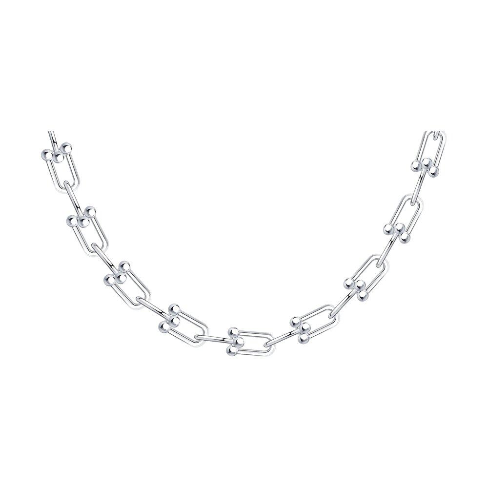 Колье из серебра - видео на модели