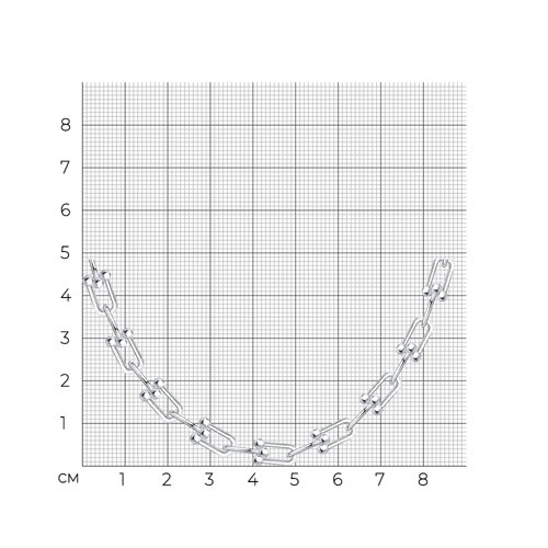Колье из серебра из серебро — вид 4