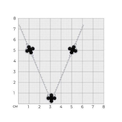 Колье из серебра с эмалью из серебро — вид 4