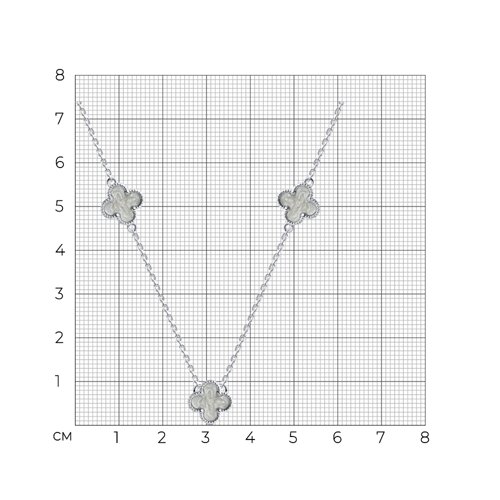 Колье из серебра с эмалью из серебро — вид 4