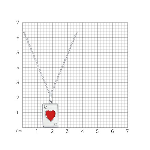 Колье из серебра с эмалью из серебро — вид 5