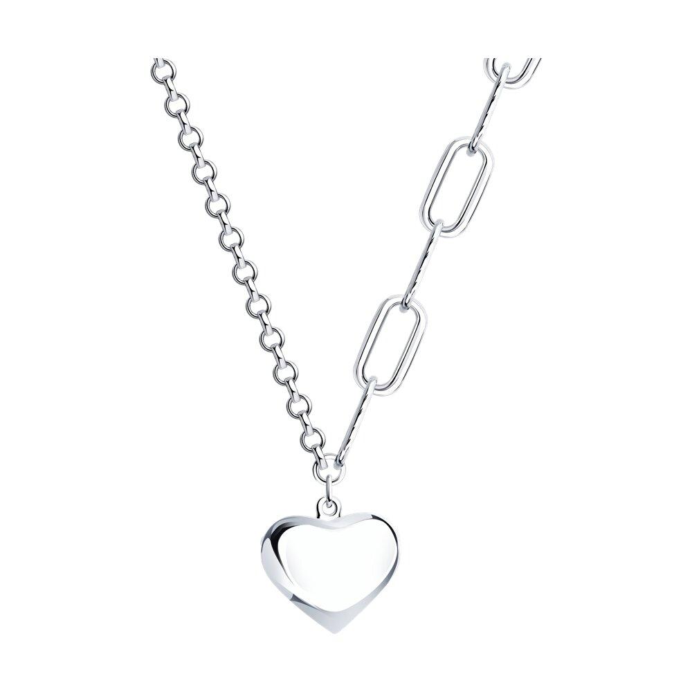 Колье из серебра - видео на модели