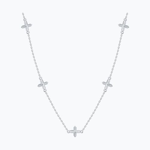 Колье из серебра - видео на модели