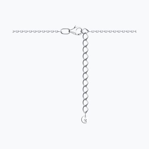 Колье из серебра с фианитами из серебро — вид 2