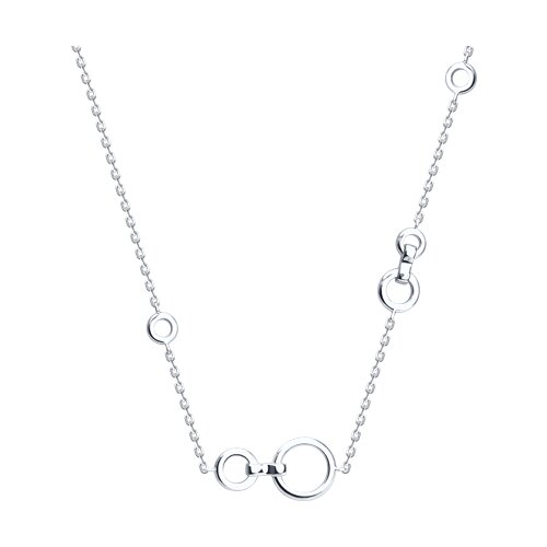 Колье из серебра - видео