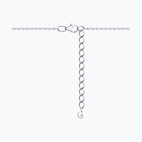 Колье из серебра с фианитами из серебро — вид 2