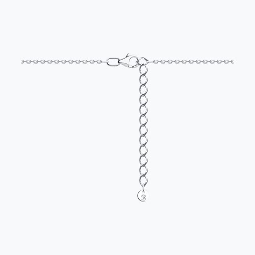 Колье из серебра с фианитами из серебро — вид 2