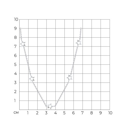 Колье из серебра из серебро — вид 4