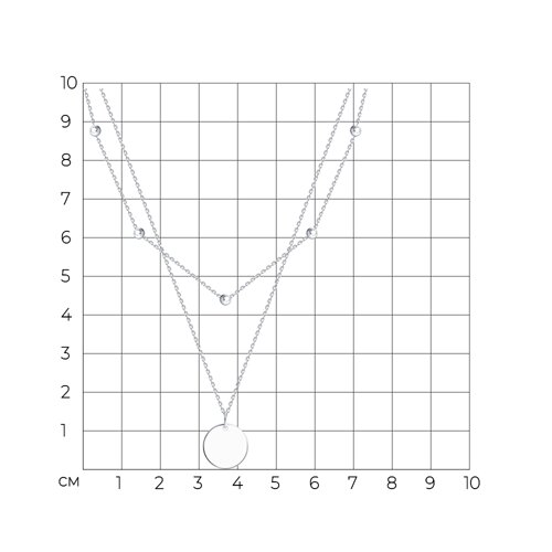 Колье из серебра из серебро — вид 4