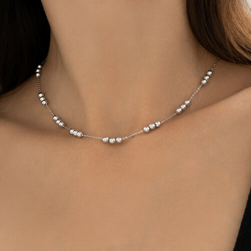 Колье из серебра из серебро — вид 3