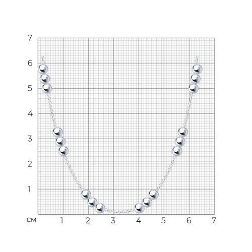 Колье из серебра из серебро — вид 5