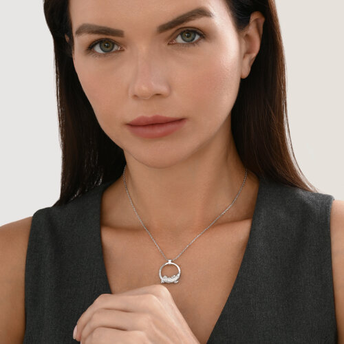 Колье из серебра из серебро — вид 4