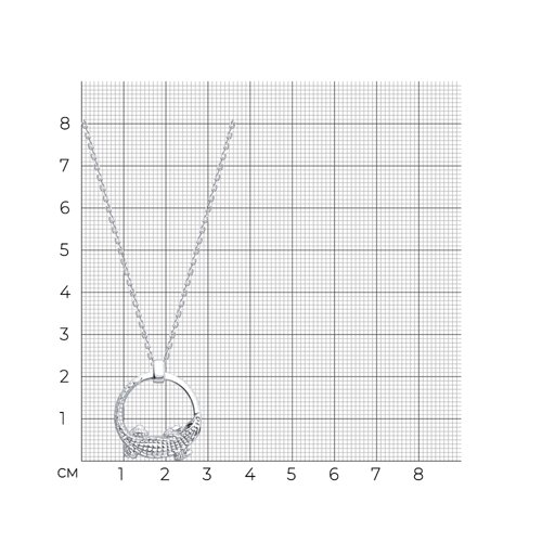 Колье из серебра из серебро — вид 5