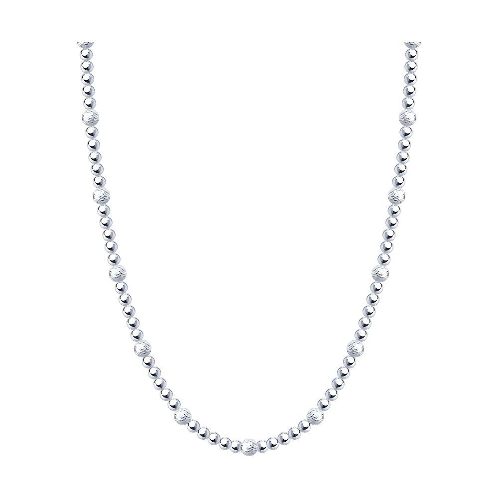 Колье из серебра - видео на модели