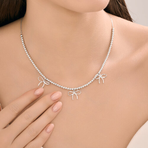 Колье из серебра из серебро — вид 3