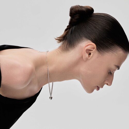 Колье из серебра из серебро — вид 4